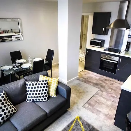 アパート Stayzo Spacious Self-catering Accommodation-3 ブラッドフォード